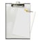 Baumgartens 9" x 12" Quick Reference Clipboard, 1/2" capacity, Clear TA1611 - alternate 4